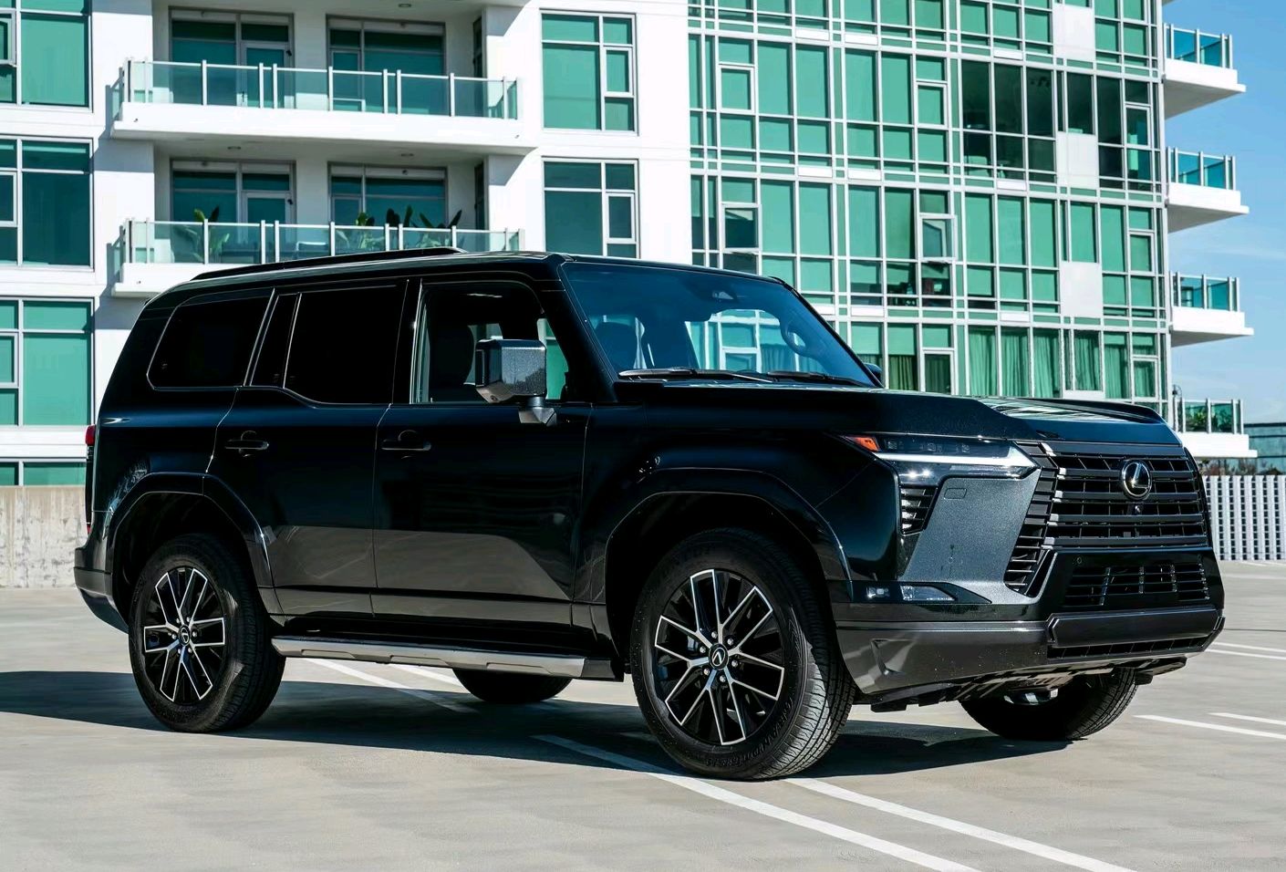 最新款雷克萨斯GX美版实拍