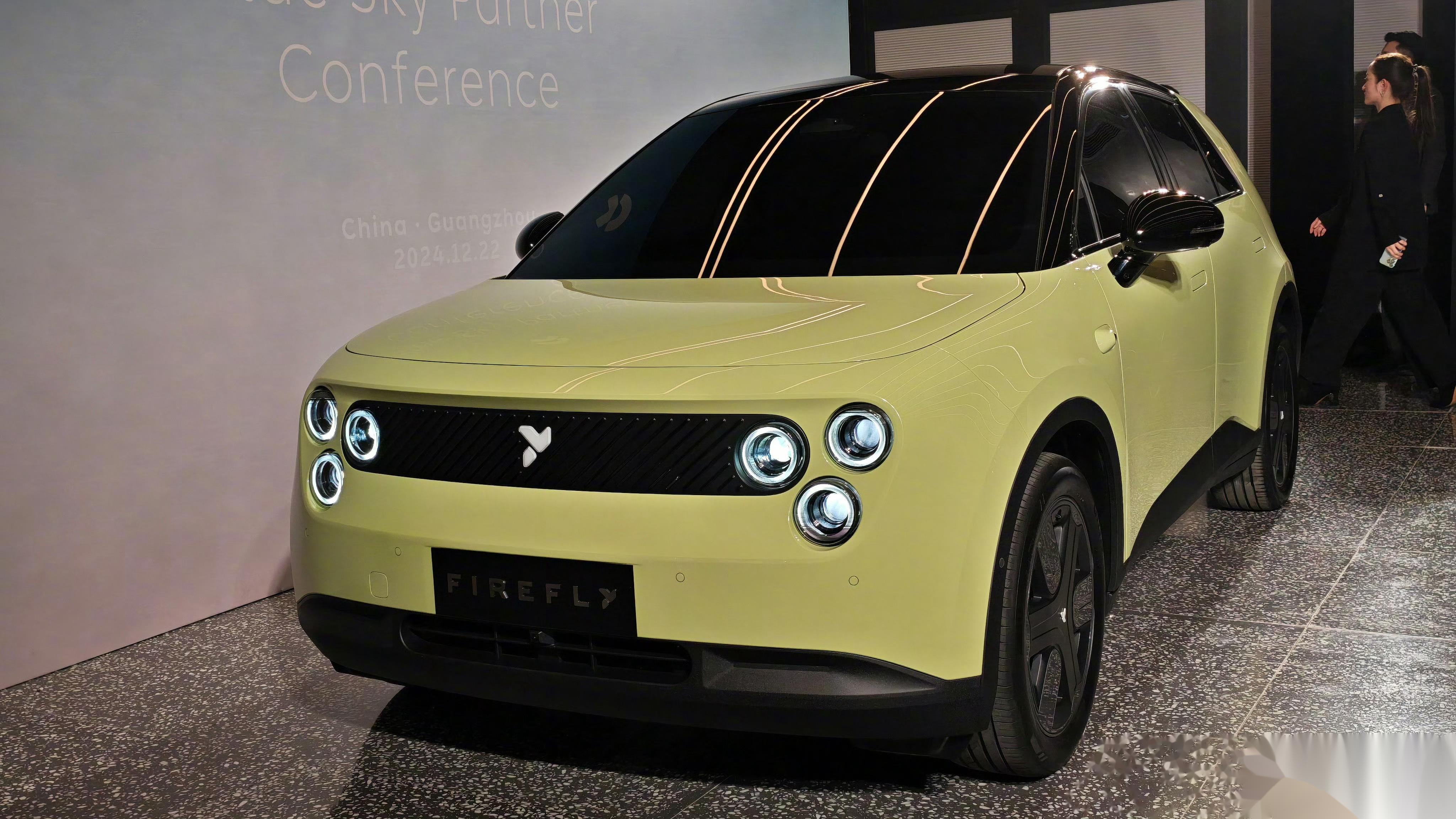 曝firefly萤火虫纯电续航里程,将搭42.