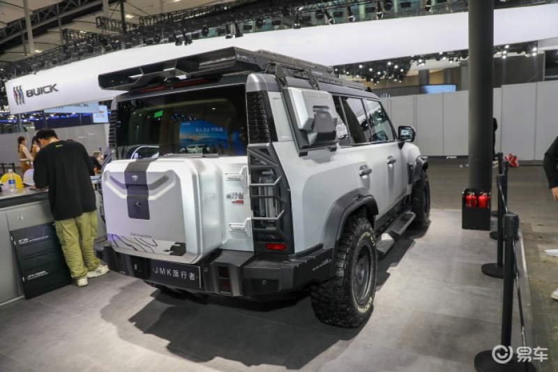 捷途旅行者银龙之翼Air亮相深圳改装车展 外观更有“野”味