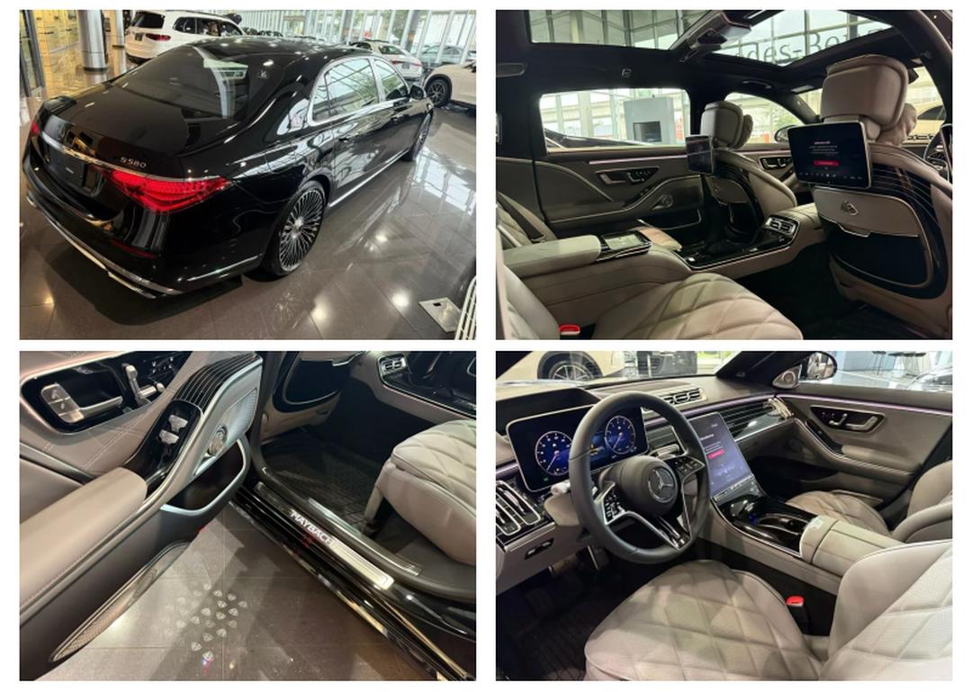 2022款迈巴赫S580价格展厅现车458万 购车送豪礼