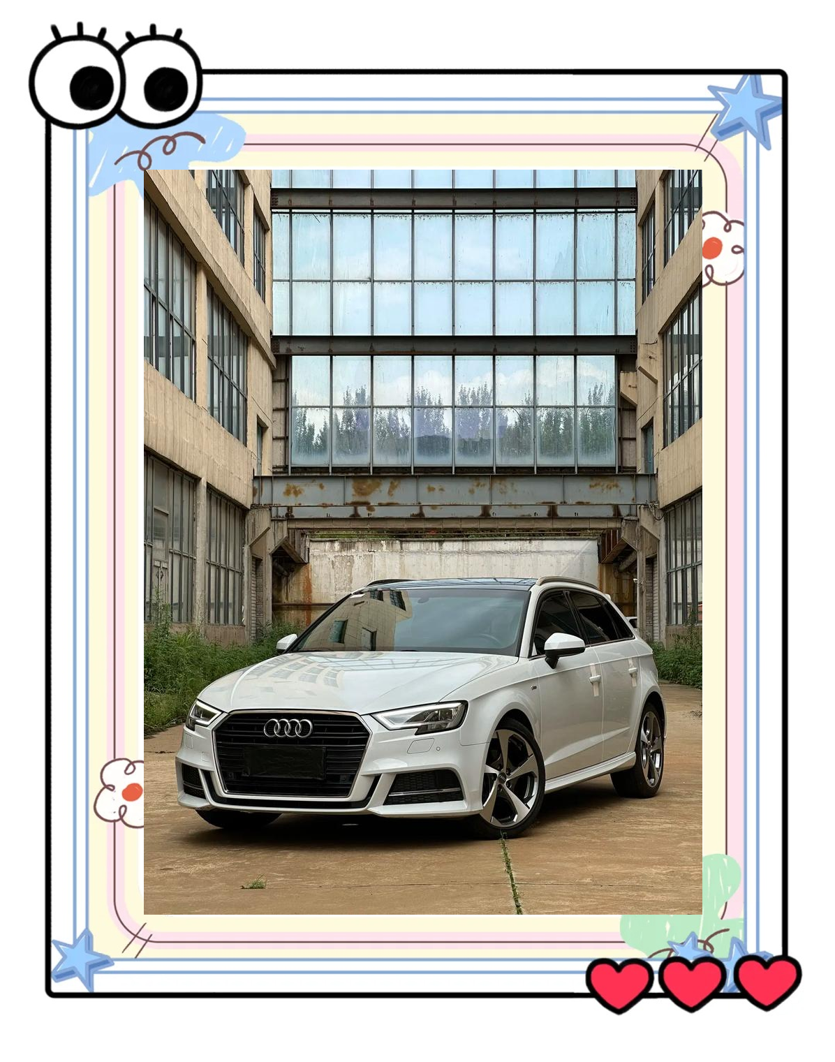 女子22万8买奥迪到手成拼装车：黑车身装了3个白车门