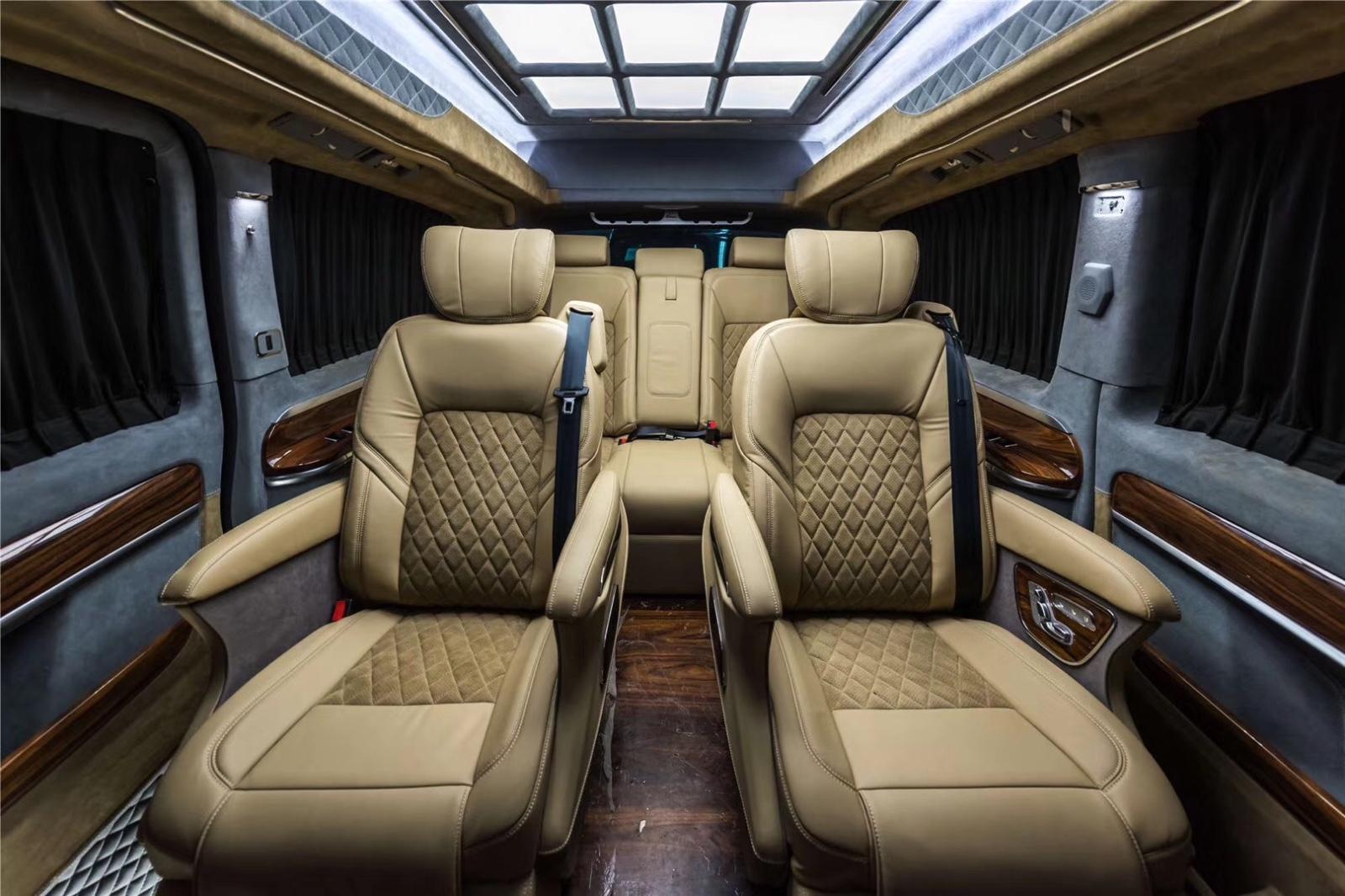 9速奔驰威霆VST680多少钱 新款奔驰威霆七座房车图片及报价