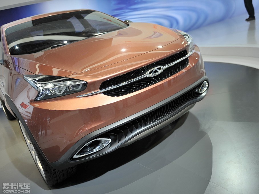 搭流媒体后视镜+隐藏式把手！奇瑞QQ概念车官图发布