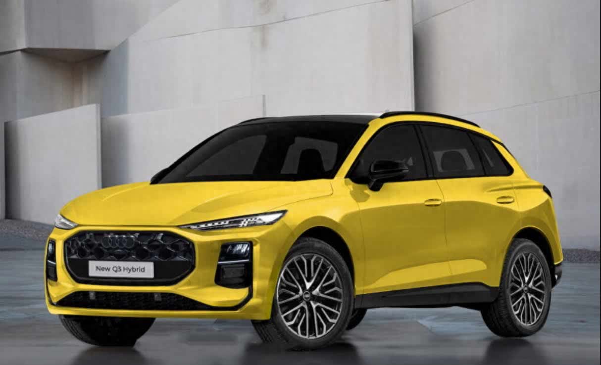 车身再次加长！全新奥迪Q3预告图曝光：6月有望发布