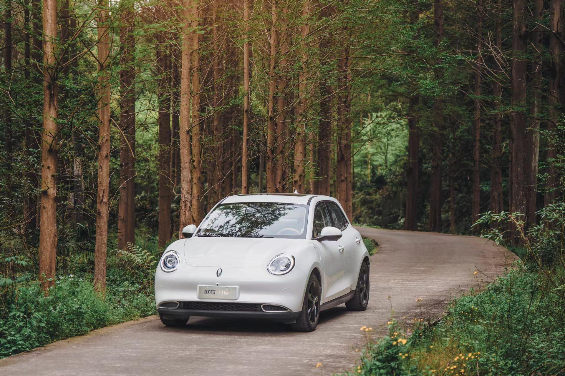 点翠蓝/大溪地灰/璀璨绿/粉珊瑚等 新款欧拉好猫推6款外观颜色